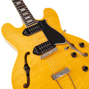 Custom Shop Core Collection H-530 Electric Guitar with Case, Antique Natural