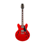 Custom Shop Core Collection H-535 Electric Guitar with Case, Trans Cherry, Artisan Aged