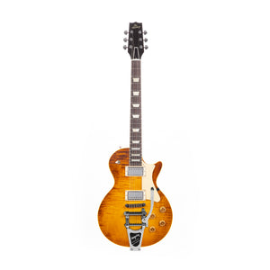 Standard Collection H-150 Electric Guitar with Case, Dirty Lemon Burst