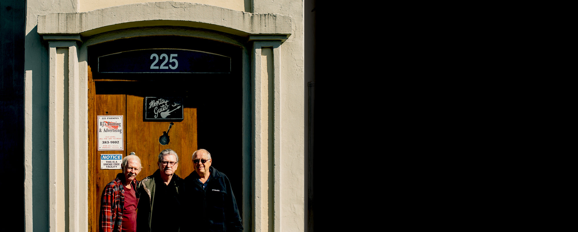 The founders of Heritage Guitar