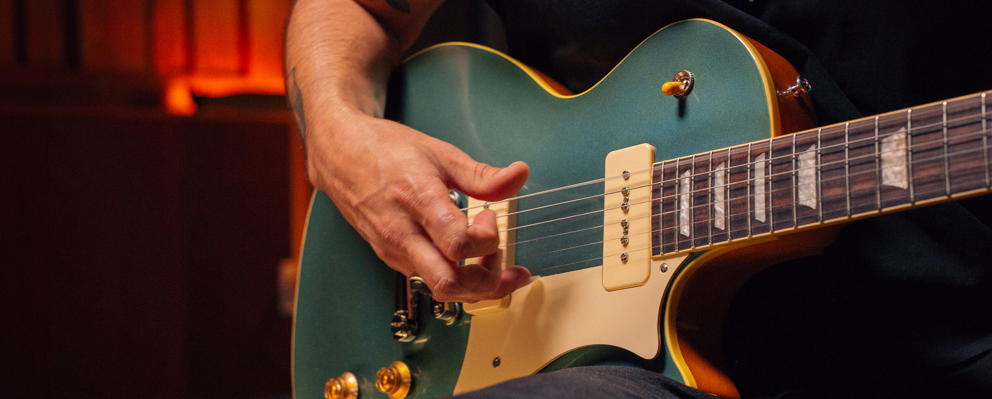 HERITAGE CUSTOM SHOP CORE COLLECTION H-150 P90