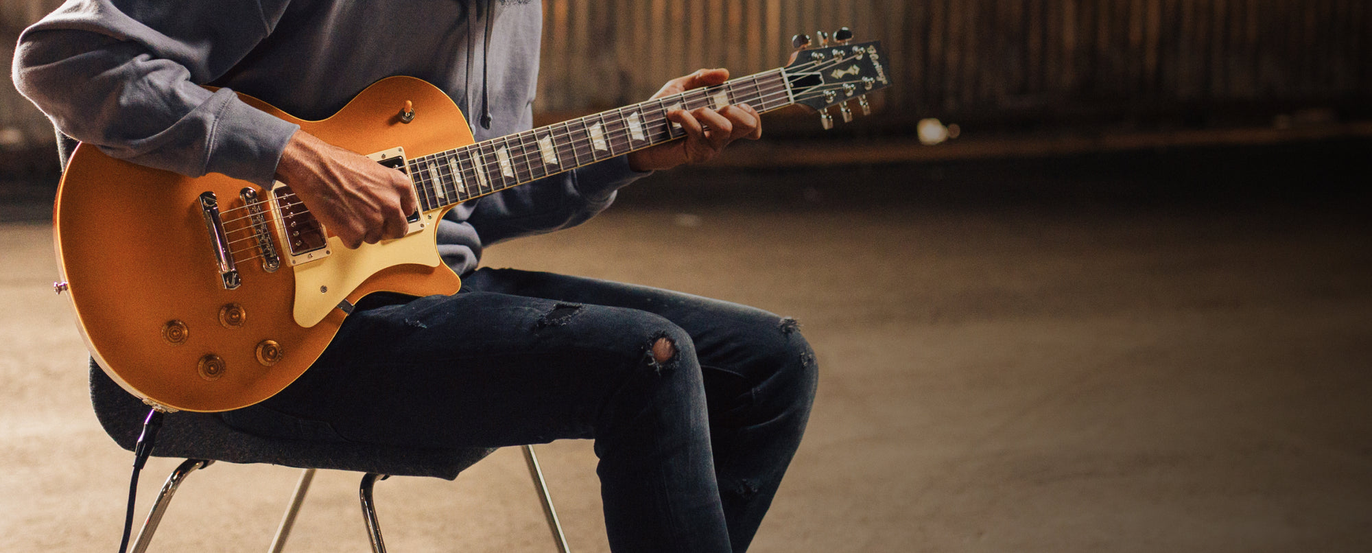 HERITAGE CUSTOM SHOP CORE COLLECTION H-150 GOLD TOP