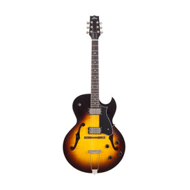 Standard Collection H-575 Hollow Electric Guitar with Case, Original Sunburst