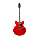 Standard Collection H-535 Electric Guitar with Case, Trans Cherry