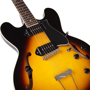 Standard Collection H-530 Electric Guitar with Case, Original Sunburst