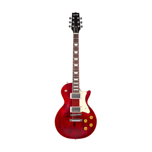 Standard II Collection H-150 Electric Guitar with Case, Wine Red