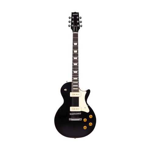 Standard II Collection H-150 P90 Electric Guitar with Case, Ebony