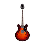Standard II Collection H-535 Electric Guitar with Case, Chestnut Burst