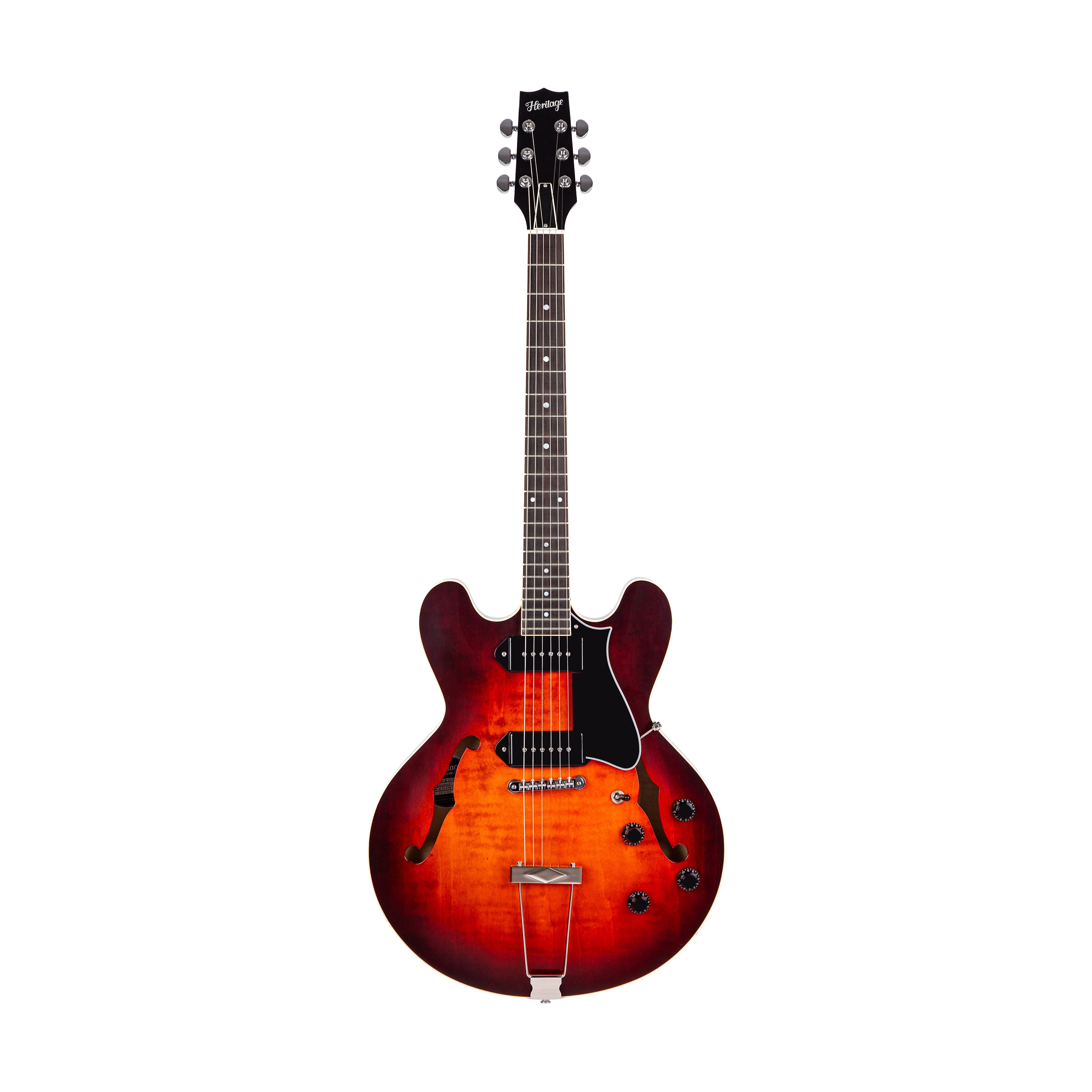 Standard II Collection H-530 Electric Guitar with Case, Chestnut