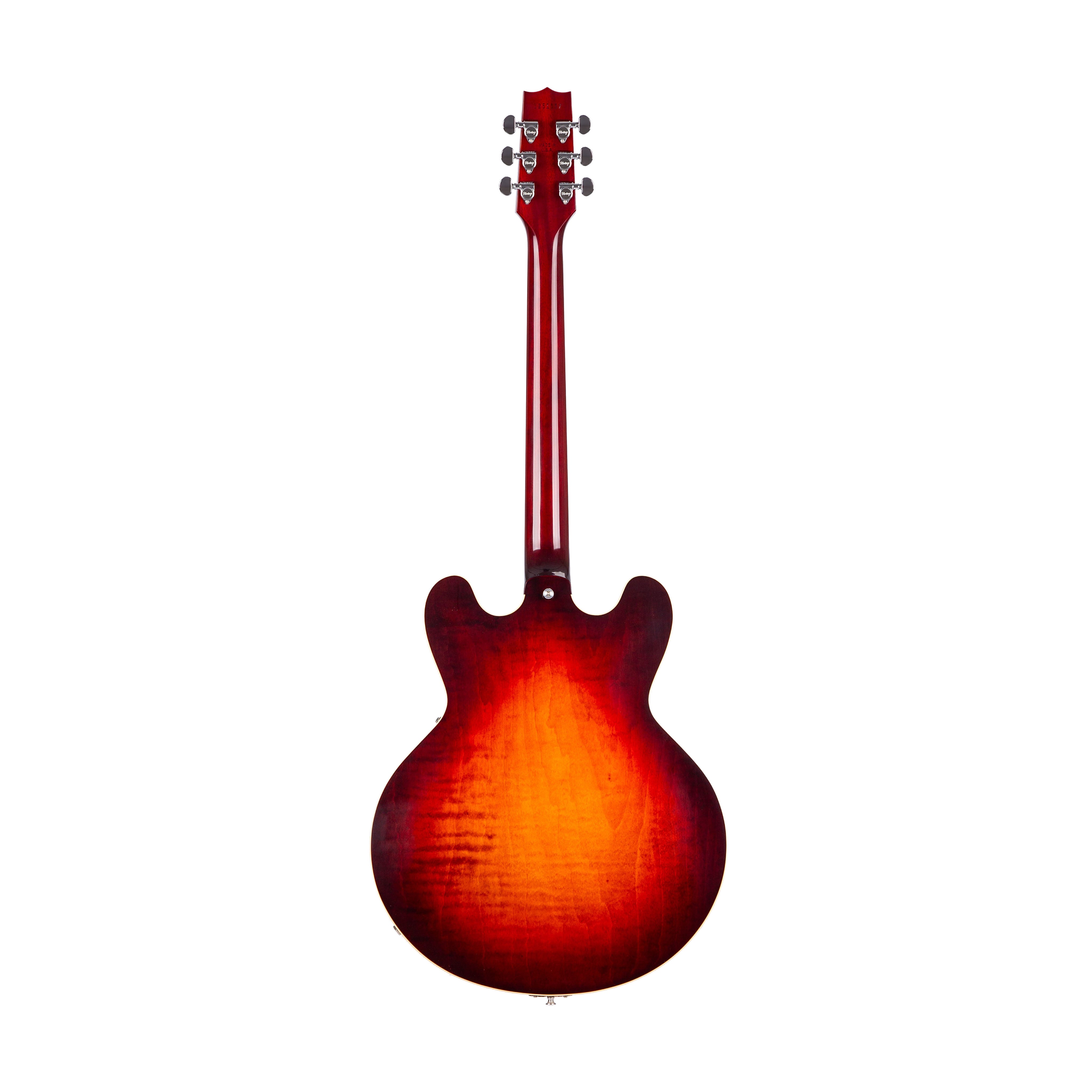 Standard II Collection H-530 Electric Guitar with Case, Chestnut