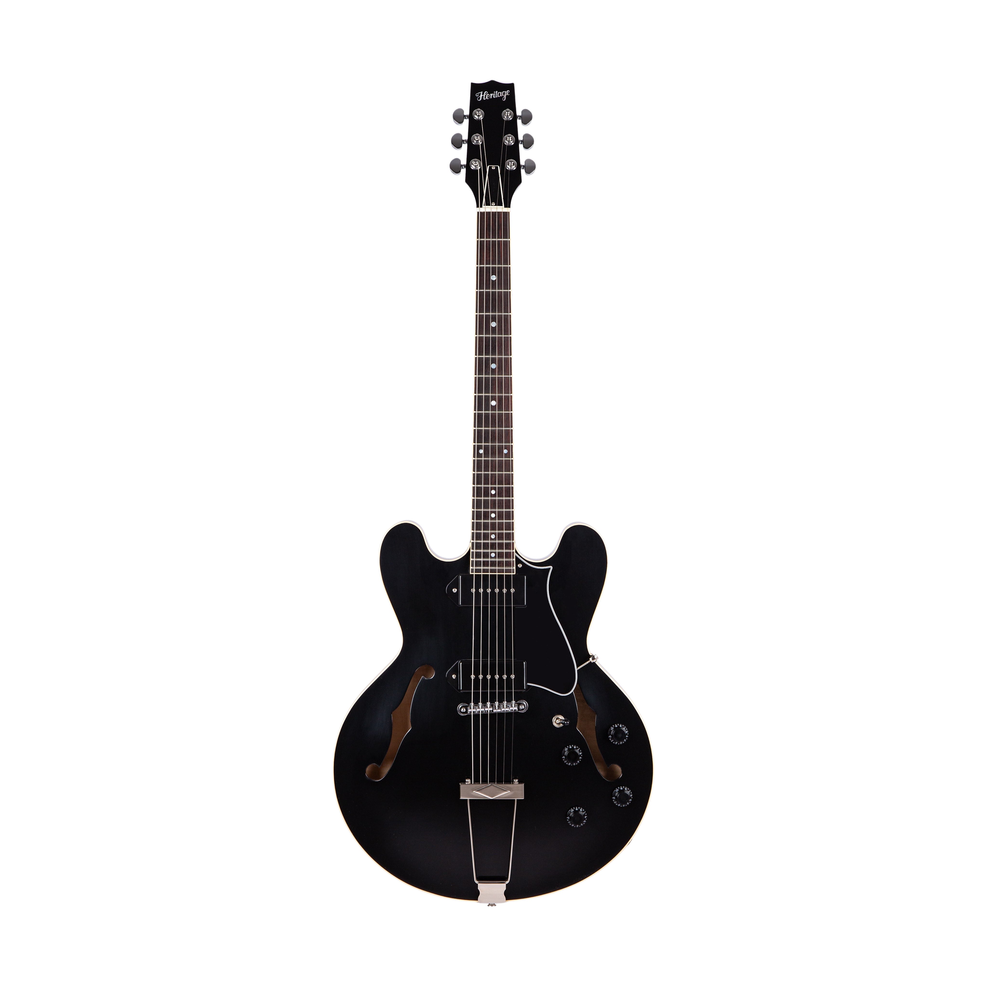 Standard II Collection H-530 Electric Guitar with Case, Ebony