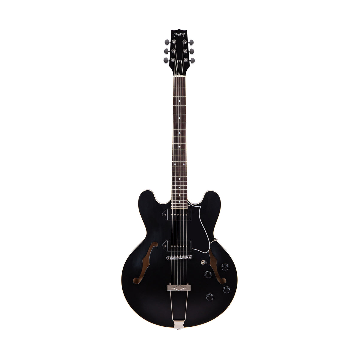 Standard II Collection H-530 Electric Guitar with Case, Ebony 
