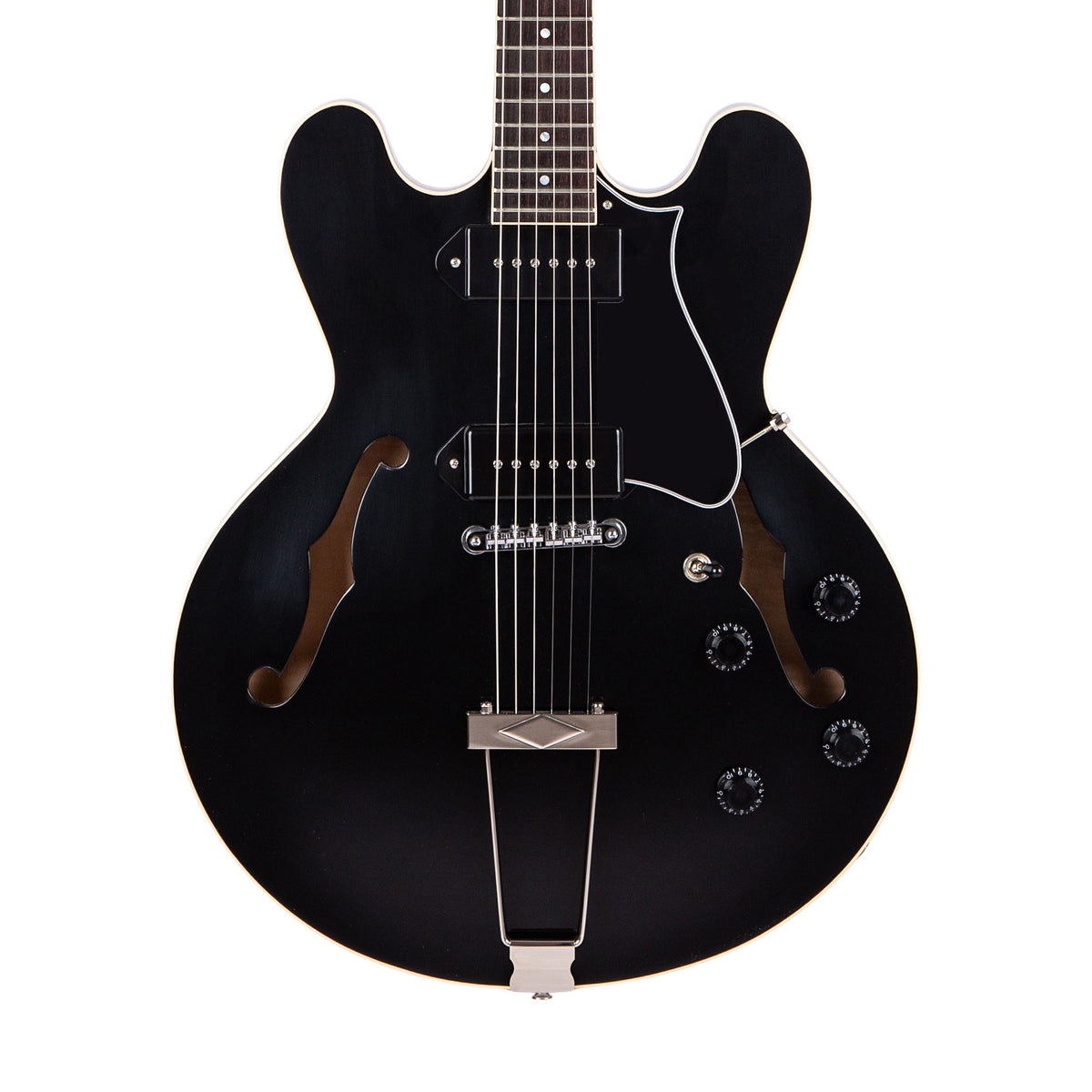 Standard II Collection H-530 Electric Guitar with Case, Ebony