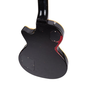 Custom Shop Core Collection H-150 Electric Guitar, Ebony over Dark Cherry Sunburst, Artisan Aged