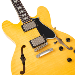 Custom Shop Core Collection H-535 Electric Guitar with Case, Antique Natural, Artisan Aged