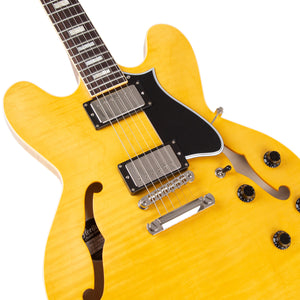 Custom Shop Core Collection H-535 Electric Guitar with Case, Antique Natural