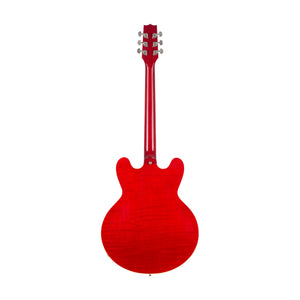 Custom Shop Core Collection H-535 Electric Guitar with Case, Trans Cherry, Artisan Aged