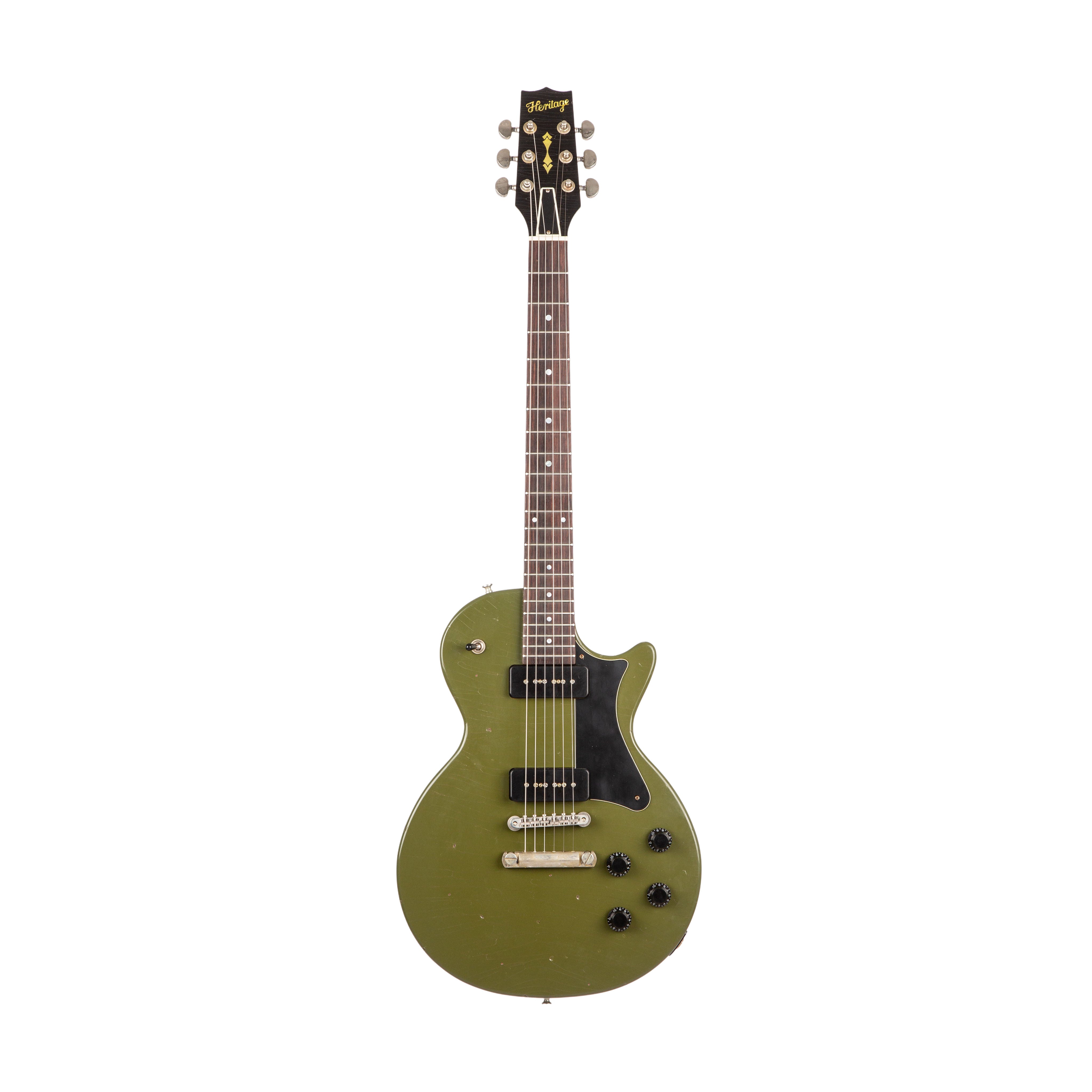 その他 FROM SCRATCH motto_kuma HEXA dark olive Custom Shop Core Collection H-137 Electric Guitar, Olive Drab