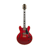 Custom Shop Core Collection H-555 Electric Guitar, Translucent Cherry, Artisan Aged