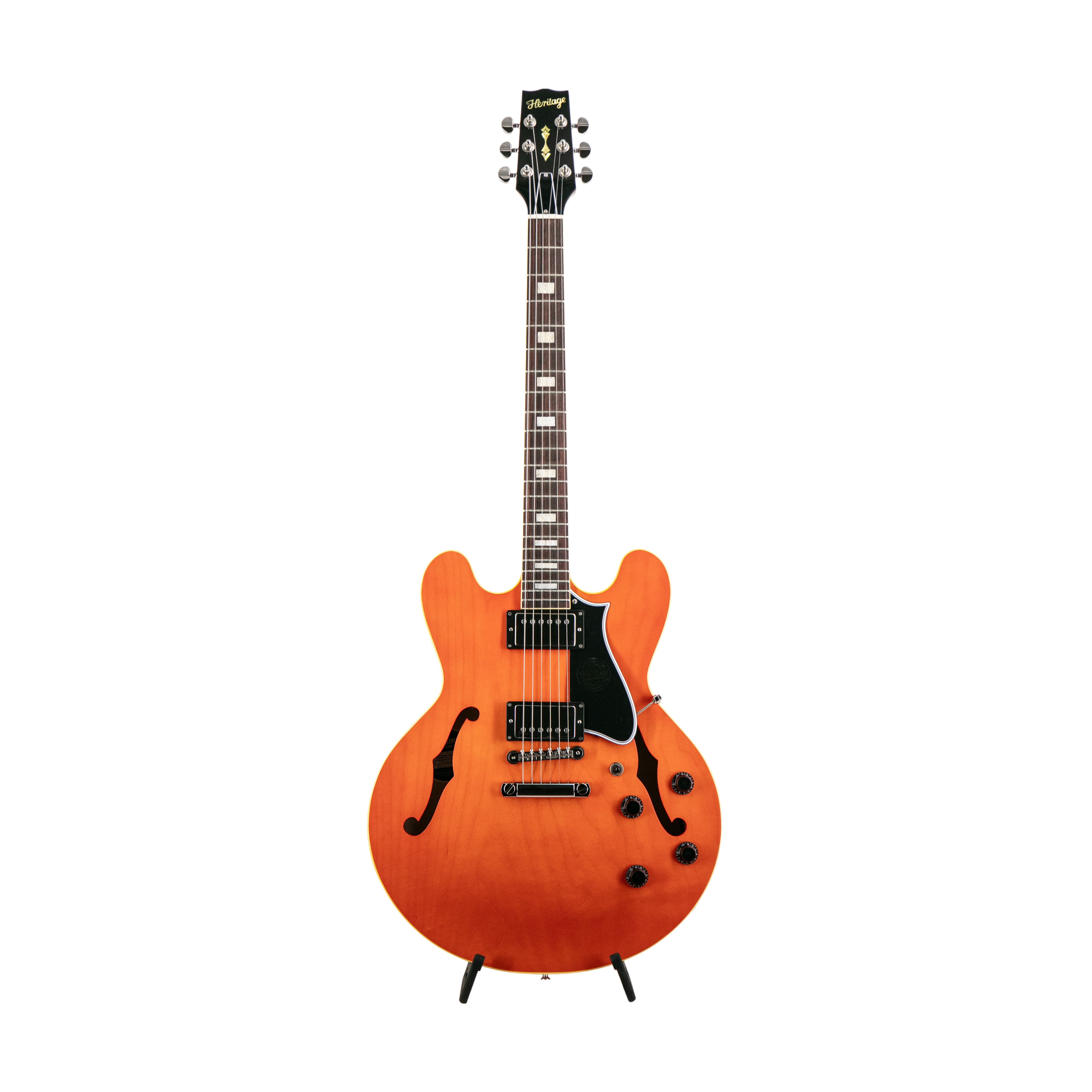 Heritage エレキギター オレンジ/レッド Made in Japan Traditional 70s Mustang/Candy Apple Red