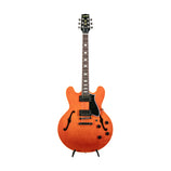 Custom Shop Factory Special H-535 with 60s Neck Electric Guitar with Case, Faded Orange