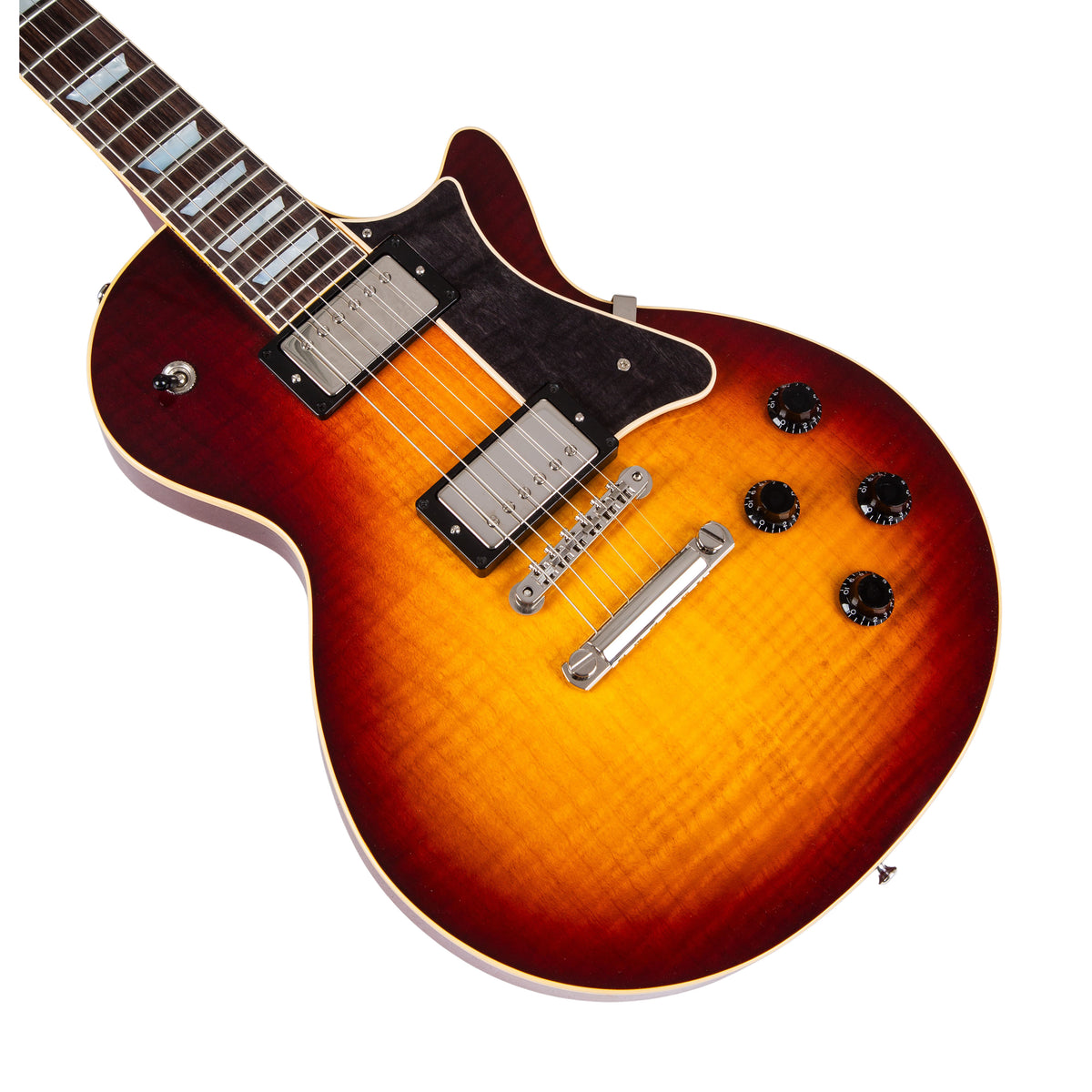 【10991】SX LTD SERIES CUSTOM HANDMADE バリ杢 Custom Shop Core Collection H-535 - Dark Cherry Sunburst