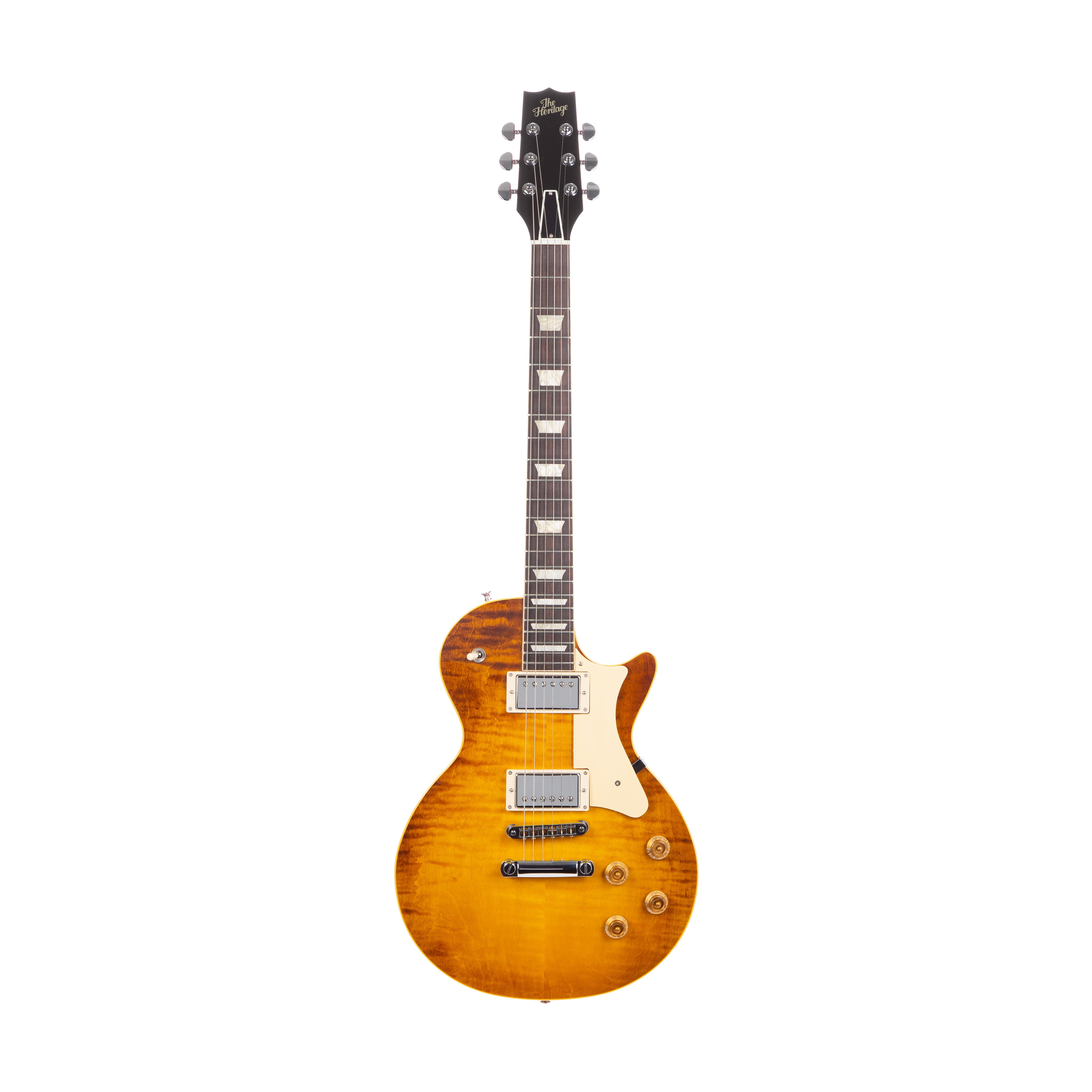 Standard Collection H-150 Electric Guitar with Case, Dirty Lemon Burst –  Heritage Guitars